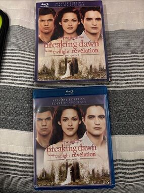 Twilight breaking dawn blu-ray